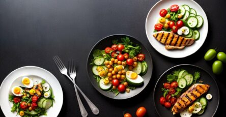High-protein low-carb meals