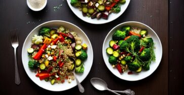 Low-carb vegetarian dinners