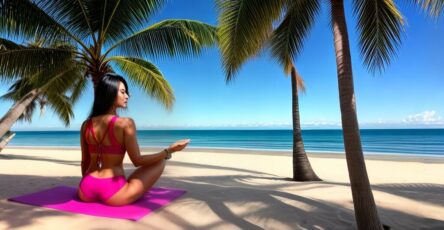 Yoga for mental health and relaxation and stress relief