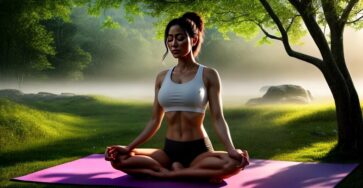 Yoga for relaxation and positive mindset
