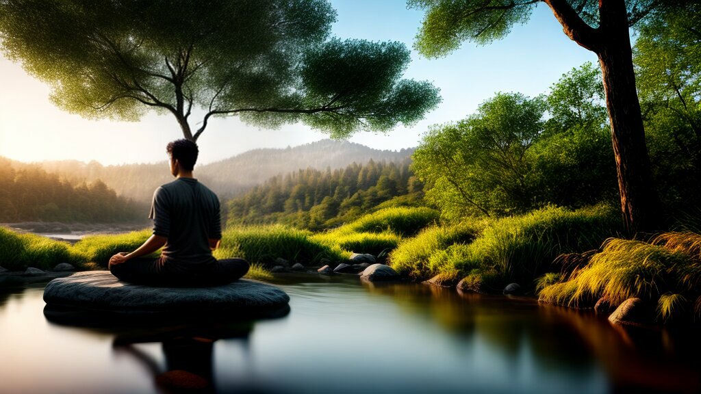 mindfulness meditation in nature