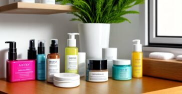 Organic skincare routine schedule