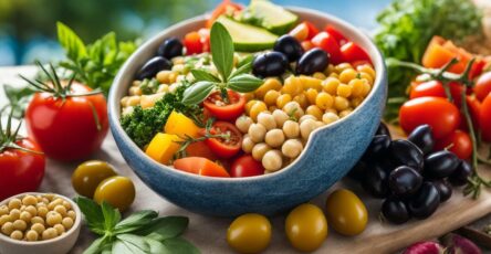 Vegan Mediterranean diet meal plan