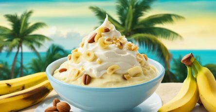 Vegan banana nice cream 3 ingredients