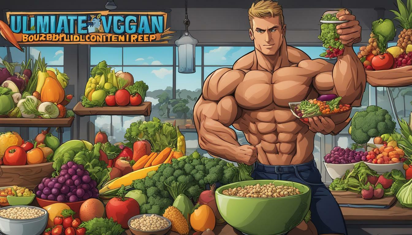 Vegan bodybuilding contest prep diet