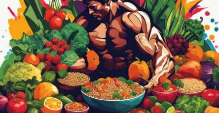 Vegan bodybuilding cutting meal plan example