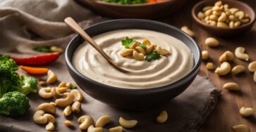 Vegan cashew cream sauce recipe