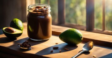 Vegan chocolate avocado pudding recipe