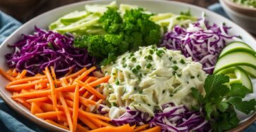 Vegan coleslaw dressing recipe veganaise
