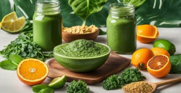 Vegan collagen boosting foods and supplements
