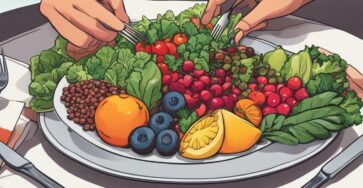 Vegan diets to lose belly fat