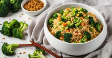 Vegan fried rice recipe broccoli