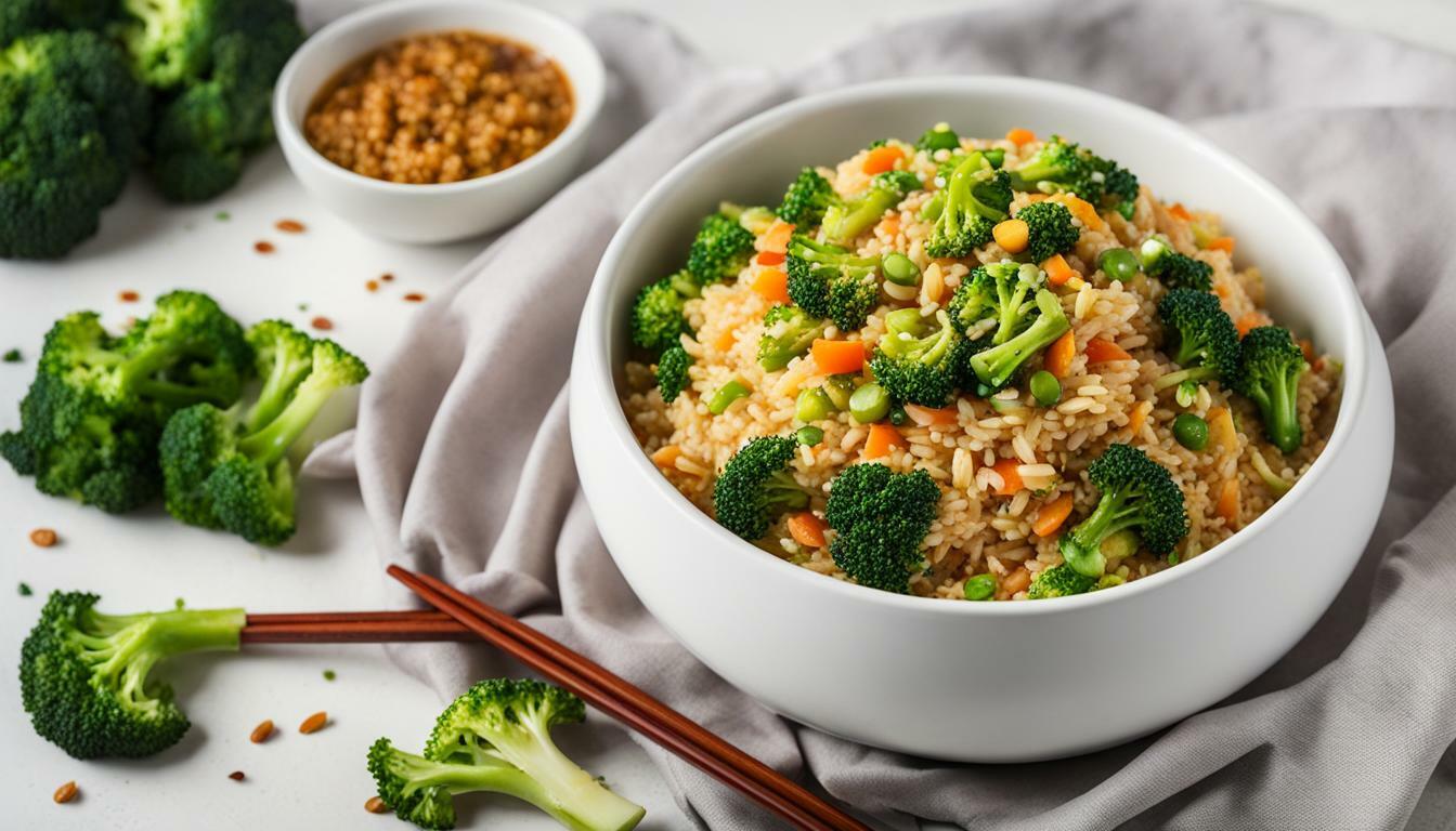 Vegan fried rice recipe broccoli