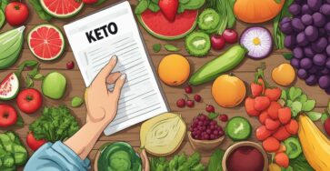 Vegan keto shopping list pdf printable
