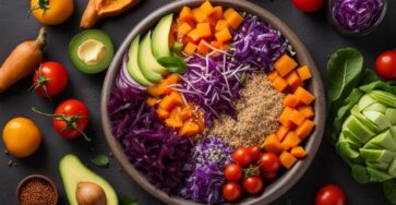 Vegan lunch bowls meal prep recipe ideas