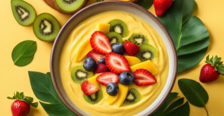 Vegan mango smoothie bowl recipes