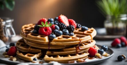 Vegan protein waffles recipe easy