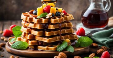 Vegan protein waffles recipe healthy