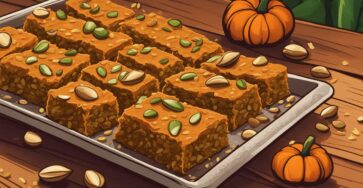 Vegan pumpkin protein bars no bake
