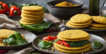 Vegan recipes with chickpea flour