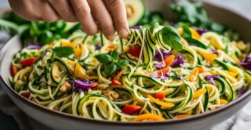 Vegan zucchini noodle recipes easy