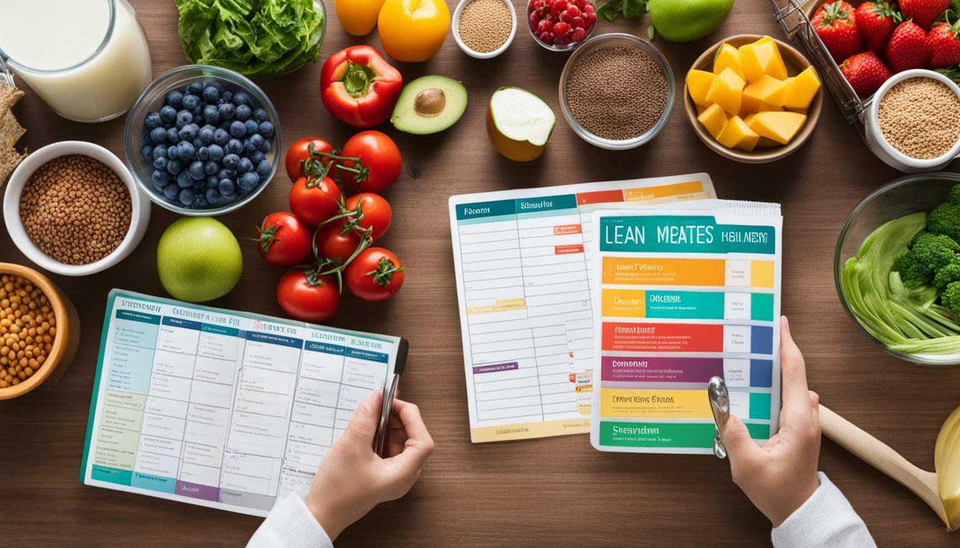 diabetes weekly menu planner printable