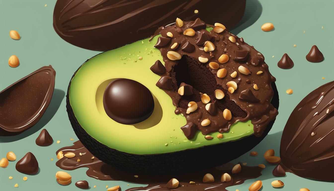 Vegan chocolate frosting avocado recipe