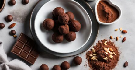 Vegan chocolate protein balls recipe