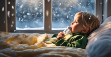 how long does flu last in toddlers without medicine