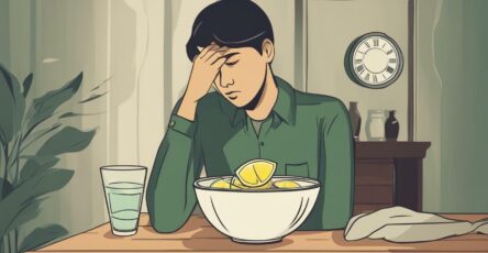 how long does nausea last after stomach flu