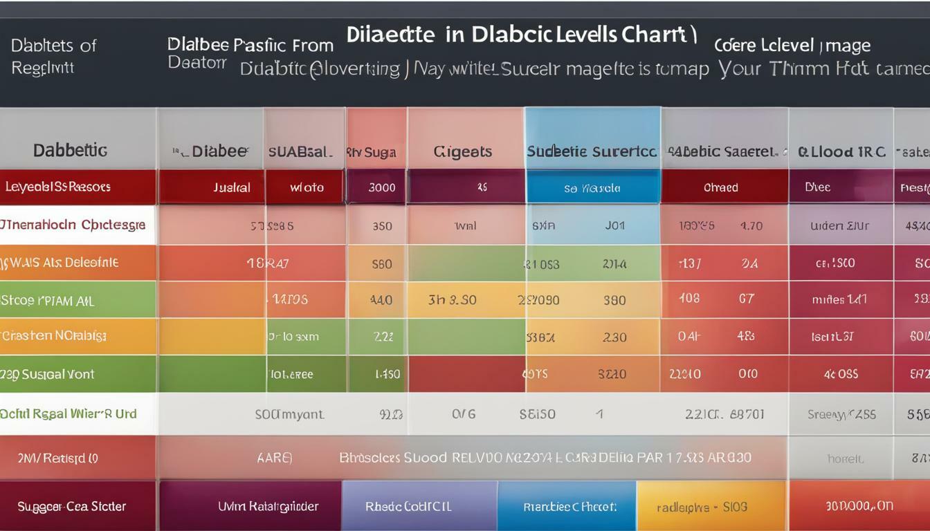 normal blood sugar range for diabetic chart