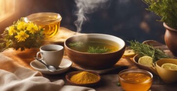 natural remedies for sore throat and cough from the flu