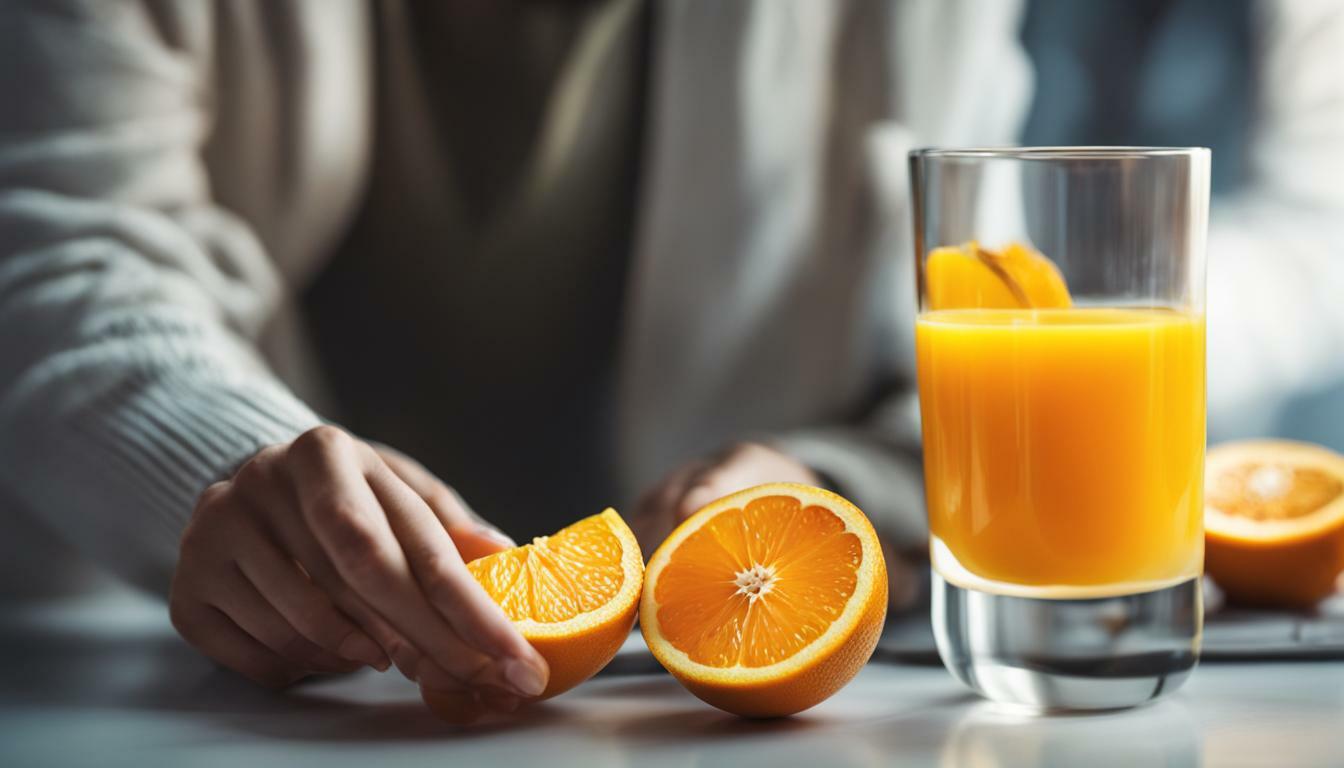 will taking vitamin c at first signs of flu help